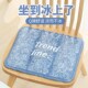 夏季 透气凉垫办公室椅垫学生久坐垫冰枕夏天屁垫冰袋 冰垫坐垫夏季