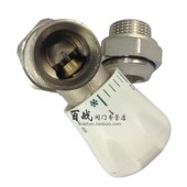 分分寸管直式 温控暖通截止自来水管调节铜