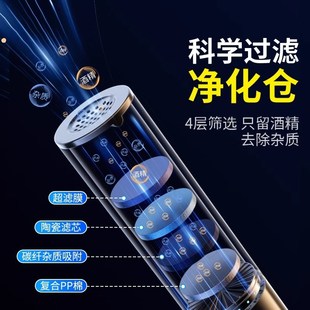 高精度酒精测试仪查测酒驾检测仪吹气式测酒仪交通酒器测量仪