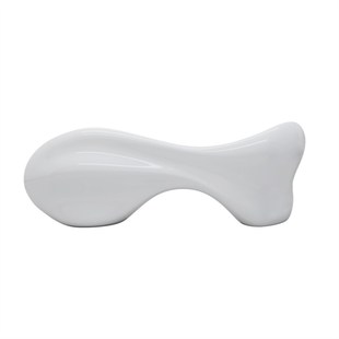 公司前台接待台办公桌创意白色烤漆院收银台现代酒店吧台