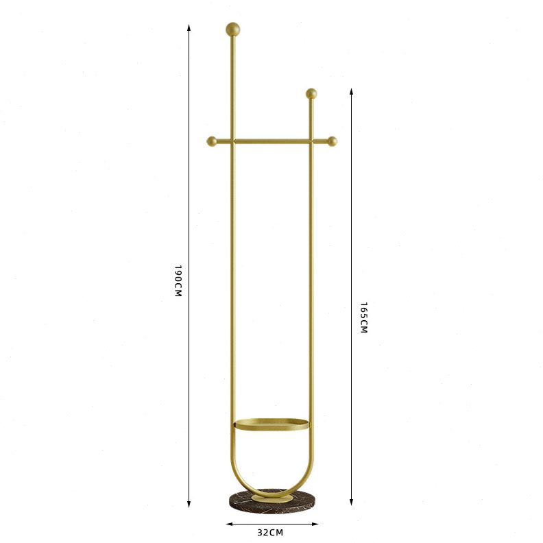 衣架落地卧室挂衣架杆宿舍学生家用室内小空间轻奢晾衣简易衣帽架