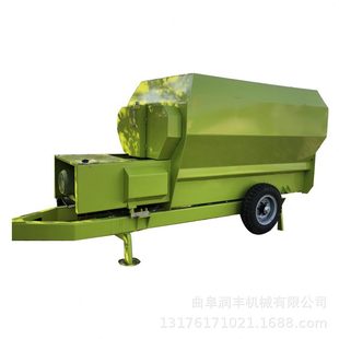 三轮车带动牛羊马搅拌机 甄选干湿草料饲草混合机 养殖设备饲草混
