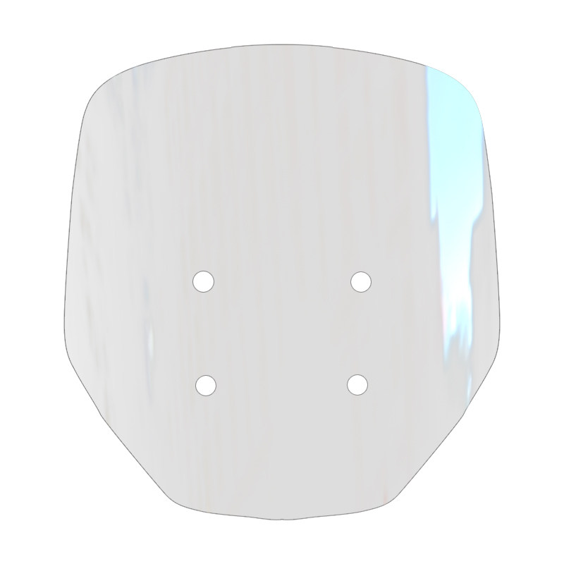 派方星舰三前挡风玻璃加加厚风挡改装护胸挡雨板