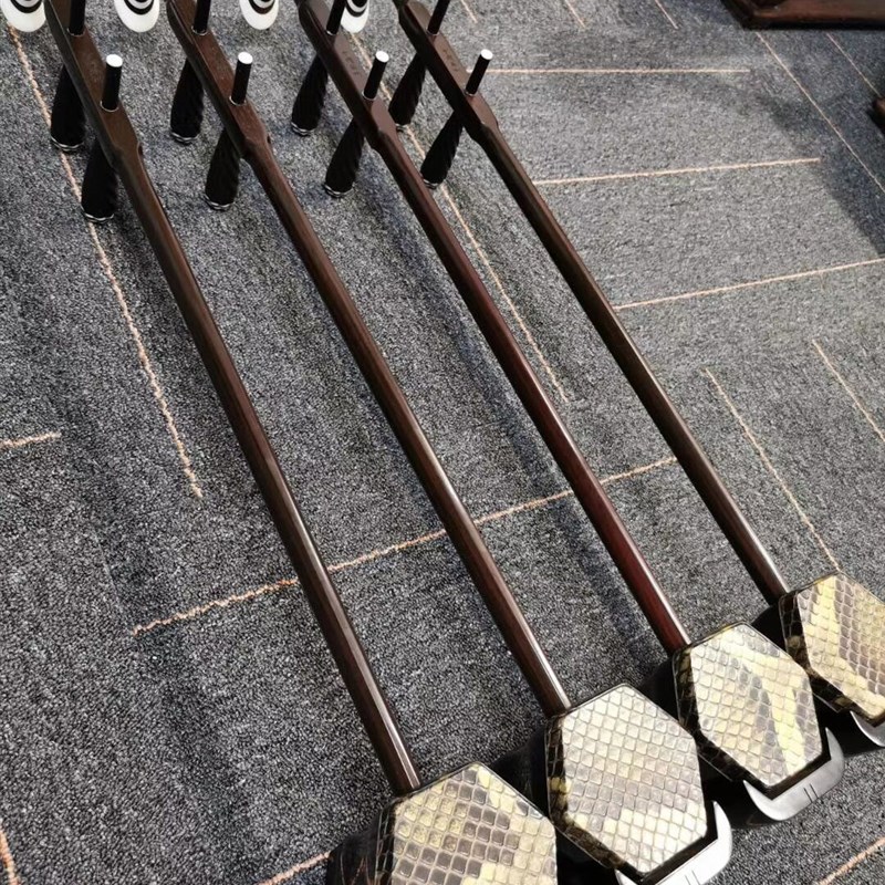 明清旧料老红木专业演奏二胡   肖海虬精制四星旧料老红木二胡