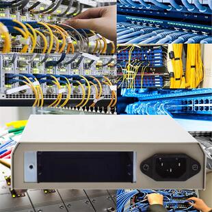 光电转换器RC001-1AC单槽机箱机框220V光纤收发器电源盒