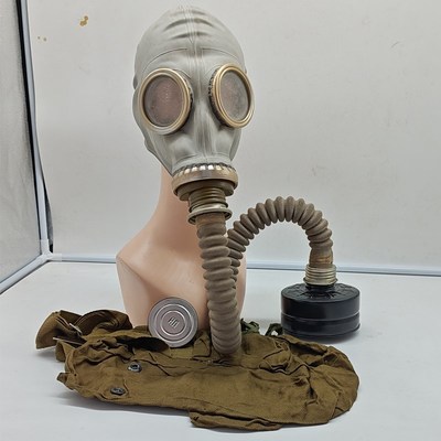 GP5防毒面具皮脸苏联原品冷战毒烟气生化核污染收藏尘毒用全面罩