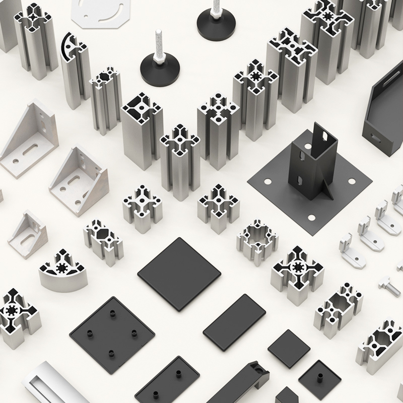 铝制品铝型材工作台工业铝型材流水线铝材4040铝材铝合金40120