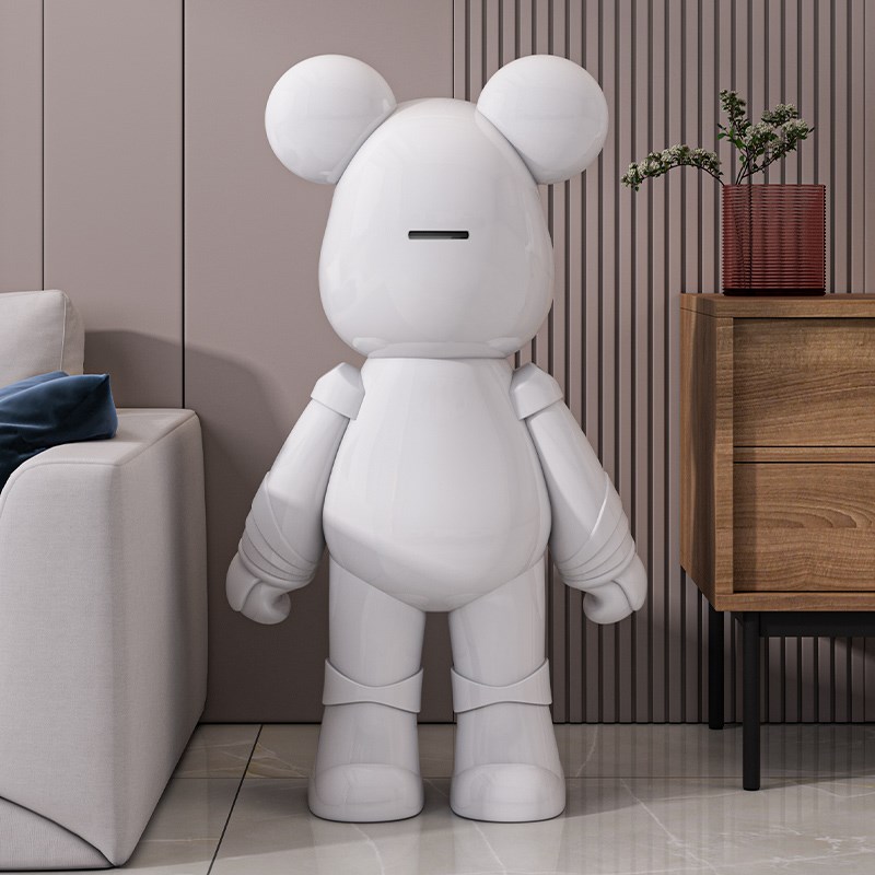 网红存钱罐暴力熊大摆件客厅电视柜旁大型落地家居装饰品乔迁礼品