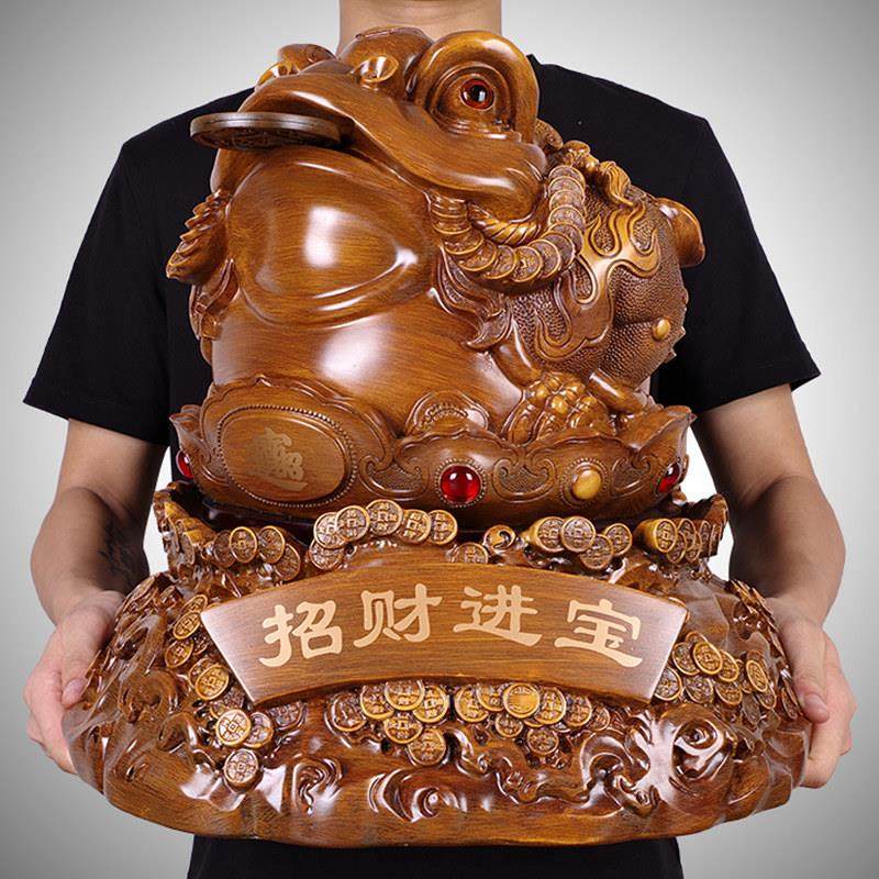 招财金蟾摆件开 业送礼蟾蜍金蝉客厅办公室朋友店铺开 张收银柜台,家居饰品,装饰摆件,淘宝优惠券,粉丝福利购,淘宝优惠卷