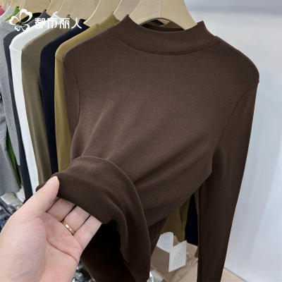 都市丽人绒德打底衫2025新款女高