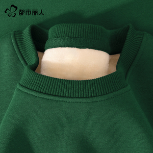 【多款可选】都市丽人连帽卫衣加绒圆领T恤