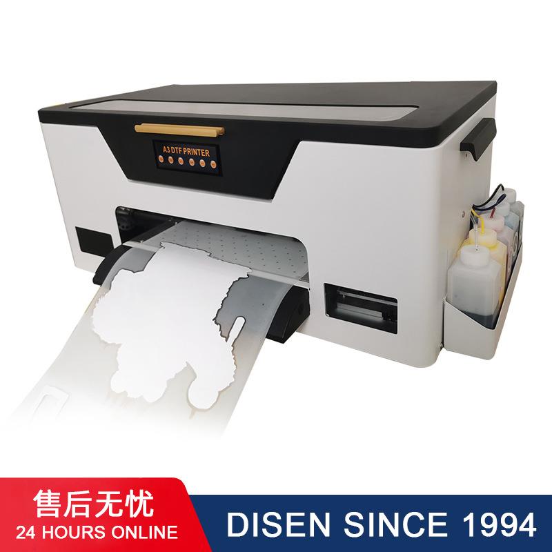 单头白墨烫画打印机小型A3dtfprinter热转印数码柯式烫画印刷机