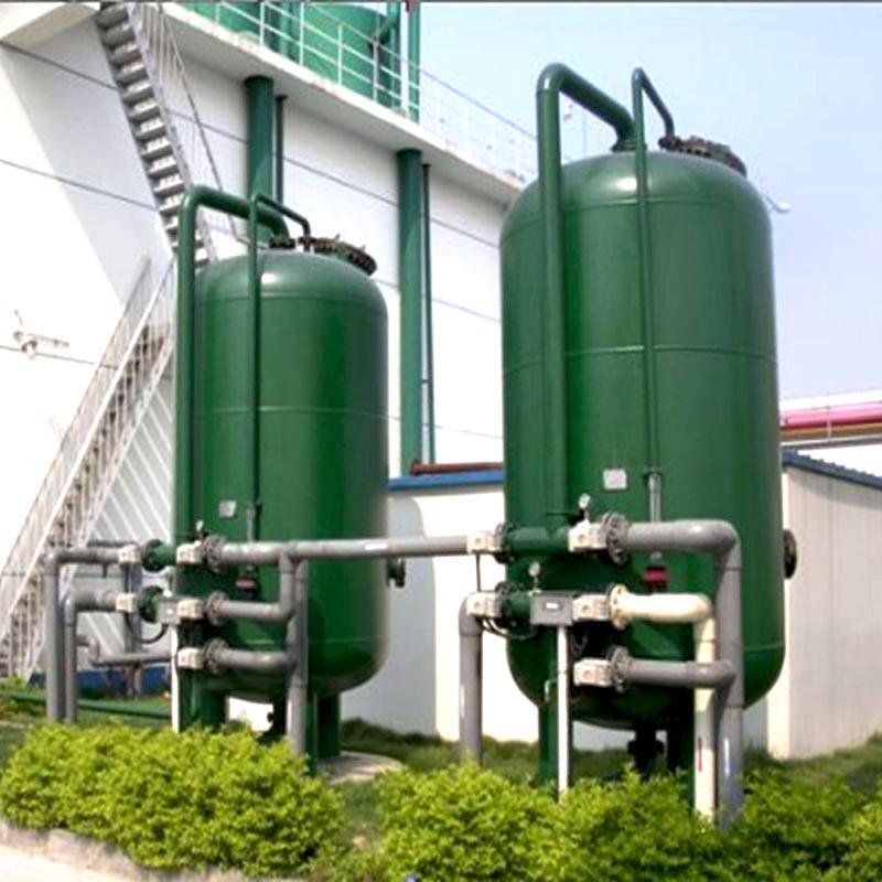 碳钢多介质过滤器山泉水河水除浊过滤器中水回用设备