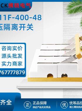 HD/HS11F-400/48-28-38隔离刀开关防误式200低压刀闸380v单双投刀