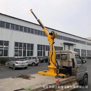 车载电动吊机12v24v皮卡货车配电动葫芦悬臂吊运机
