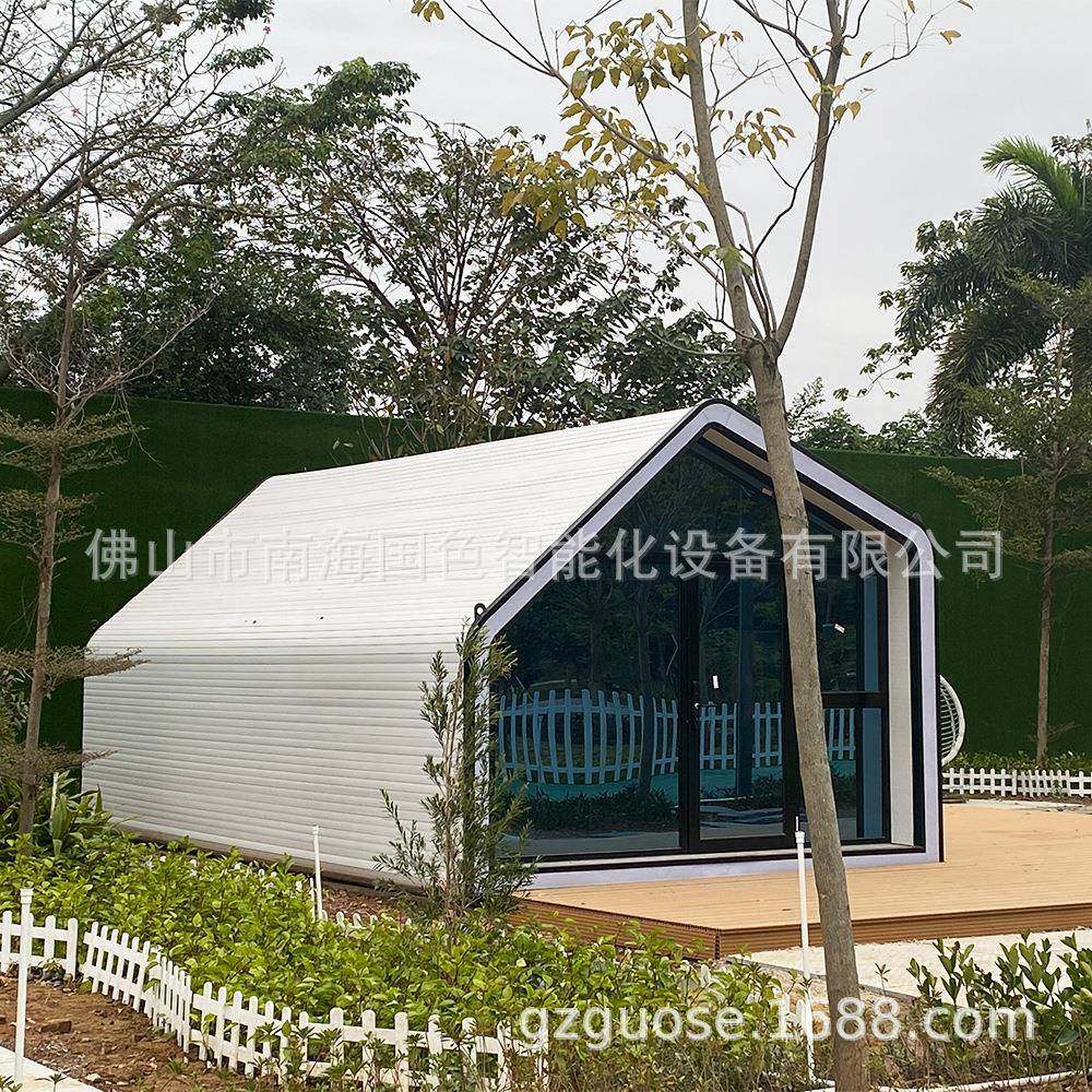 网红景区轻钢别墅旅馆新款移动胶囊民宿创意野营浪漫太空舱玻璃房,基础建材,轻钢别墅,淘宝优惠券,粉丝福利购,淘宝优惠卷
