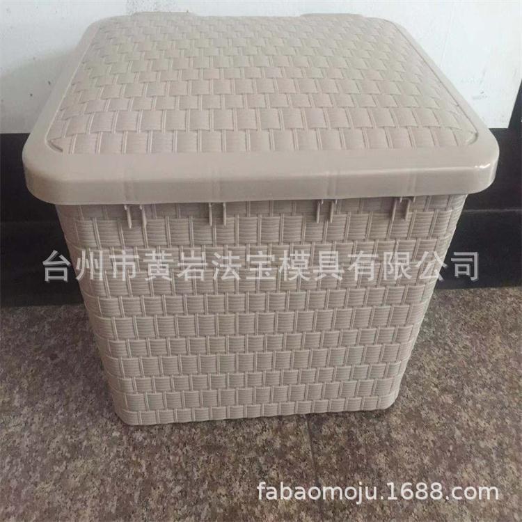 新款储物箱模具带盖子塑料箱收纳箱模具厂家专业制作