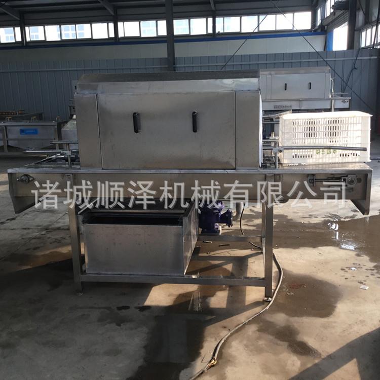 水果周转筐清洗机连续式洗筐机塑料筐子清洗设备机械