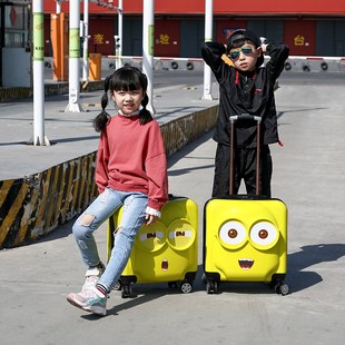锁户外旅行箱20 定制卡通儿童拉杆箱宝宝行李箱18寸小G孩男女密码