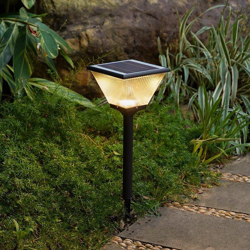 太阳能草坪灯户外防水庭院灯别墅花园草地景观灯室外简约地插灯