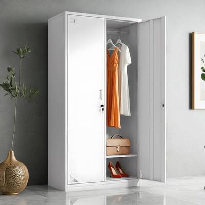 员工更衣柜二门储物柜四门浴室换衣柜子带锁24门铁皮鞋柜文件柜