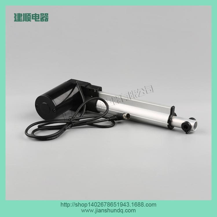 按摩椅推杆6000N推力电动推杆推杆电机JS-TGZ-U3-200mm建顺电器