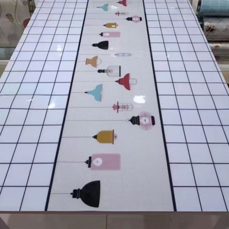 防水防油防烫软玻璃桌布塑料长方形茶几免洗磨砂餐桌垫,居家布艺,桌布,淘宝优惠券,粉丝福利购,淘宝优惠卷