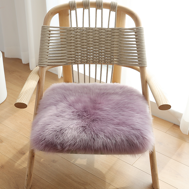 小沙纯羊毛沙发垫椅子垫飘窗垫美臀垫地垫地毯休闲椅垫方垫垫