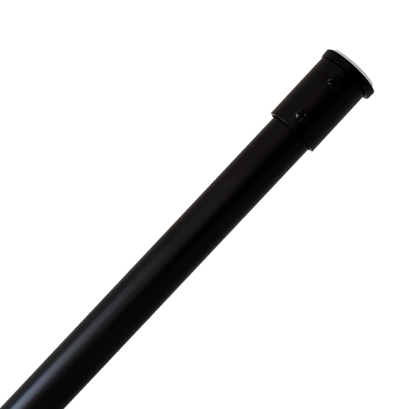 沛晴 免打孔晾衣架单杆室内晾晒撑杆非伸缩一字杆浴帘杆窗帘横杆