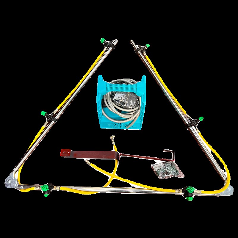 车载式多喷头折叠架子喷雾机 新款农用高压悬挂式加长喷杆喷雾器