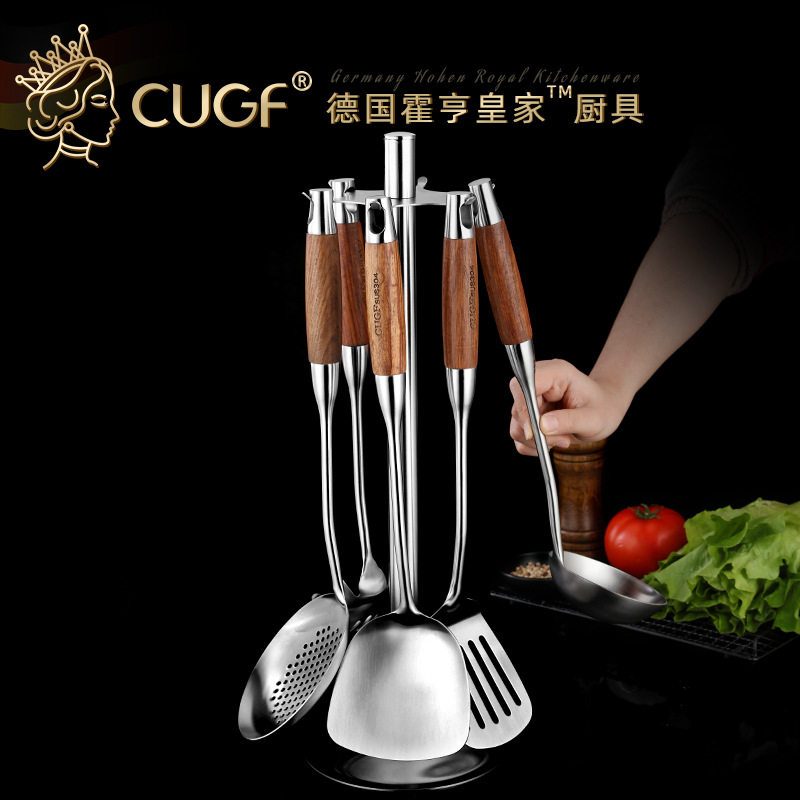 UF 加厚锅铲汤勺炒菜勺子铁铲子家用炒勺厨具装,厨房/烹饪用具,锅铲,淘宝优惠券,粉丝福利购,淘宝优惠卷