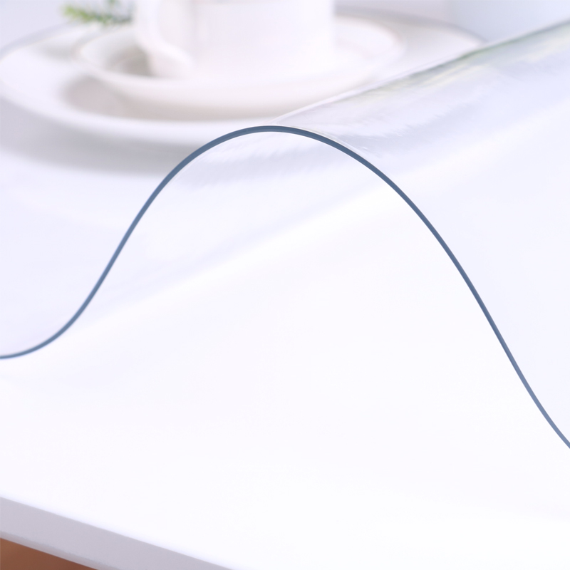 软玻璃pvc防水防油防烫透明餐桌垫桌布免洗水晶板透明塑料茶几垫