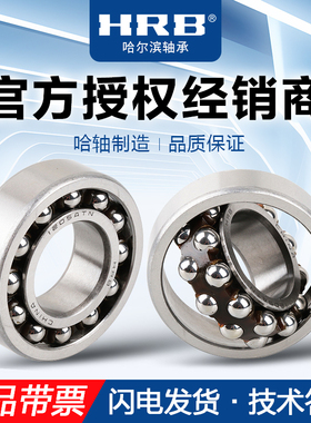 HRB哈尔滨调心球轴承1305 1306 1307 1308 1309 ATN AKTN 正品