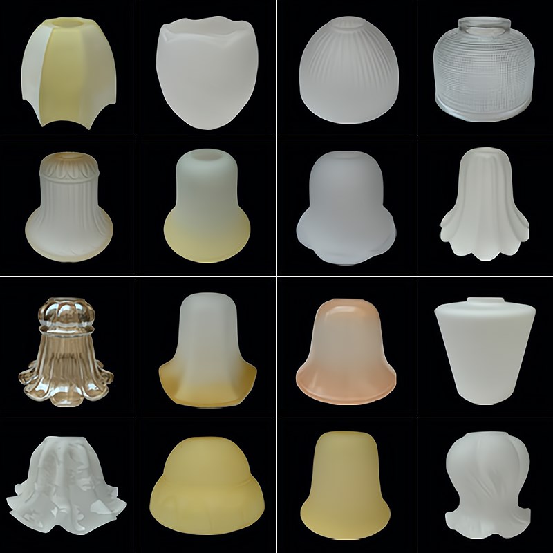 玻璃灯罩灯罩外壳DIY独特设计台灯吊灯壁灯E27通用款灯罩壳灯饰品