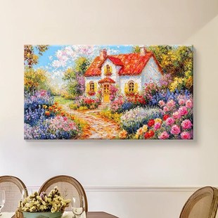 坠入梦境diy数字油画手工画画填色手绘风景治愈系减压油彩装饰画