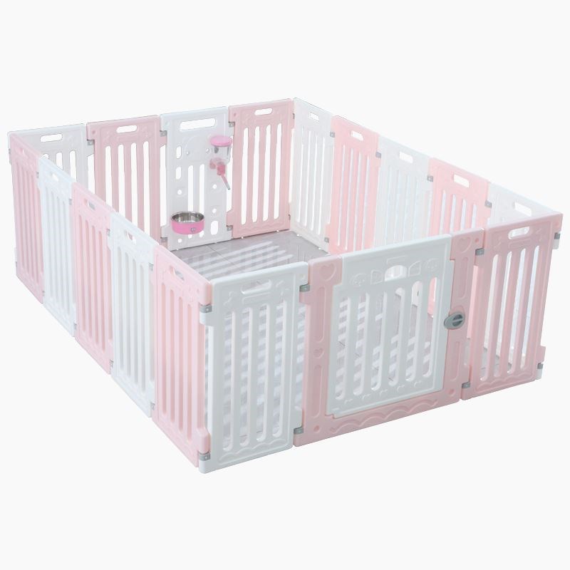 5CM大门功能款狗狗围栏单片】宠物围栏室内栅栏家用小型犬笼子