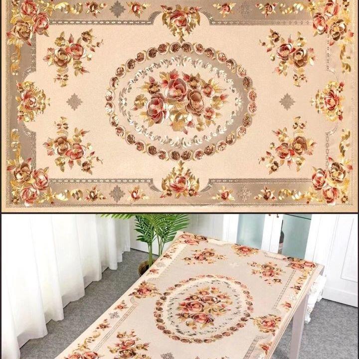 防水桌防油布免洗防烫方形家用餐长桌台布欧正式茶几布pvWWPc桌垫