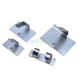 NO粘式镀锌线夹固定座 镀锌布线金属线夹线扣 理线器背胶线卡