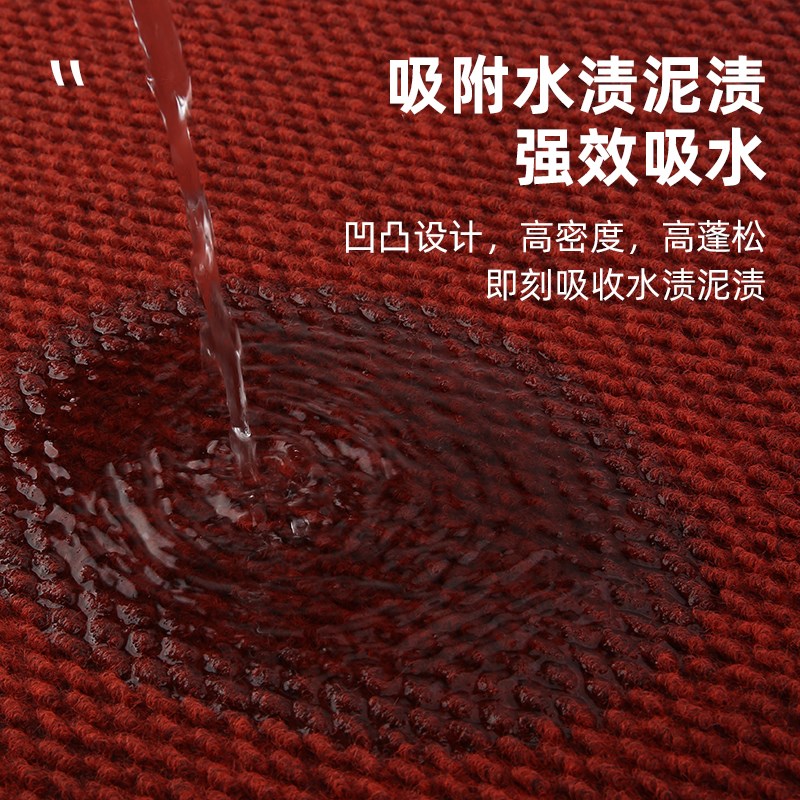 豪宅入户门地垫防滑耐磨玄关进门耐脏免洗门垫裁剪地毯门口垫子