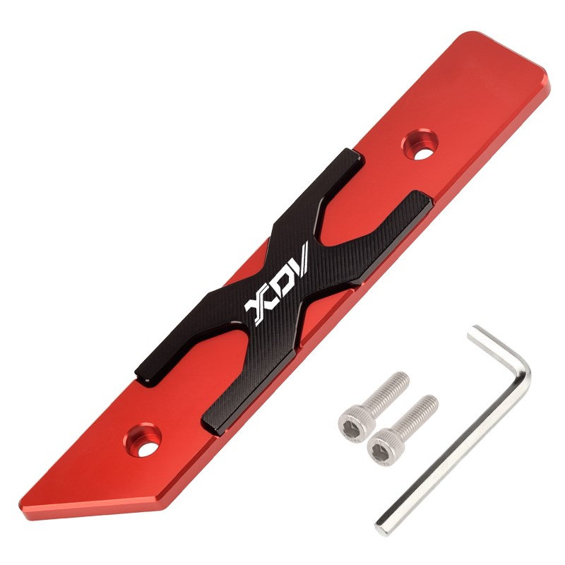 适用龙嘉XDV250si排气管装饰支架xdv300i排气防护防摩擦条 铝合金