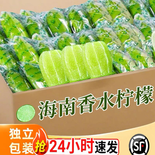 海南香水柠檬无籽应季新鲜新鲜子弹头大果奶茶水果饮品店专用广东