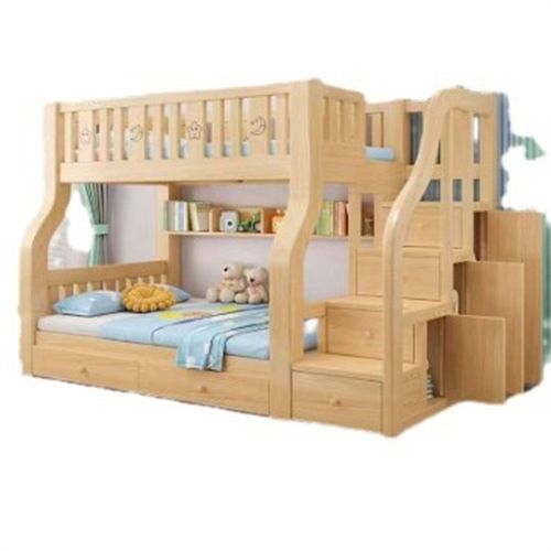 儿童床上下铺床高低床二层上下床成年人全实木双层床多功能子母床