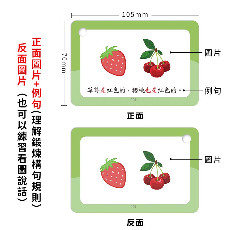 繁体字基础句型卡片儿童语言表达训练卡认知宝宝看图说话造句教具