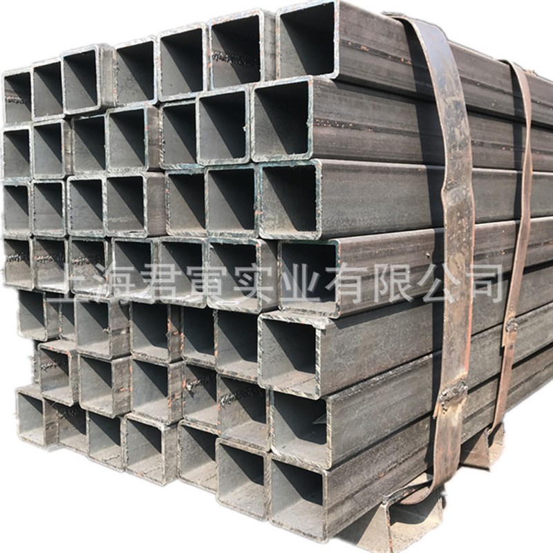 厂家直销黑方管 Q235B 50*100Q345均有现货库存 可定做无缝方矩管
