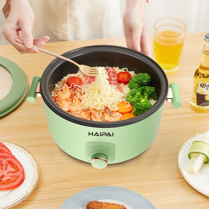 HAIPAI海牌RH-D501多功能大容量电火锅2.2kg不粘锅底 1200W大火力
