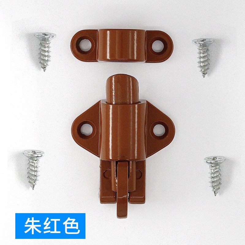 56PC实心铝合金弹簧自动插销平开门窗锁扣木门栓插销窗户飞机