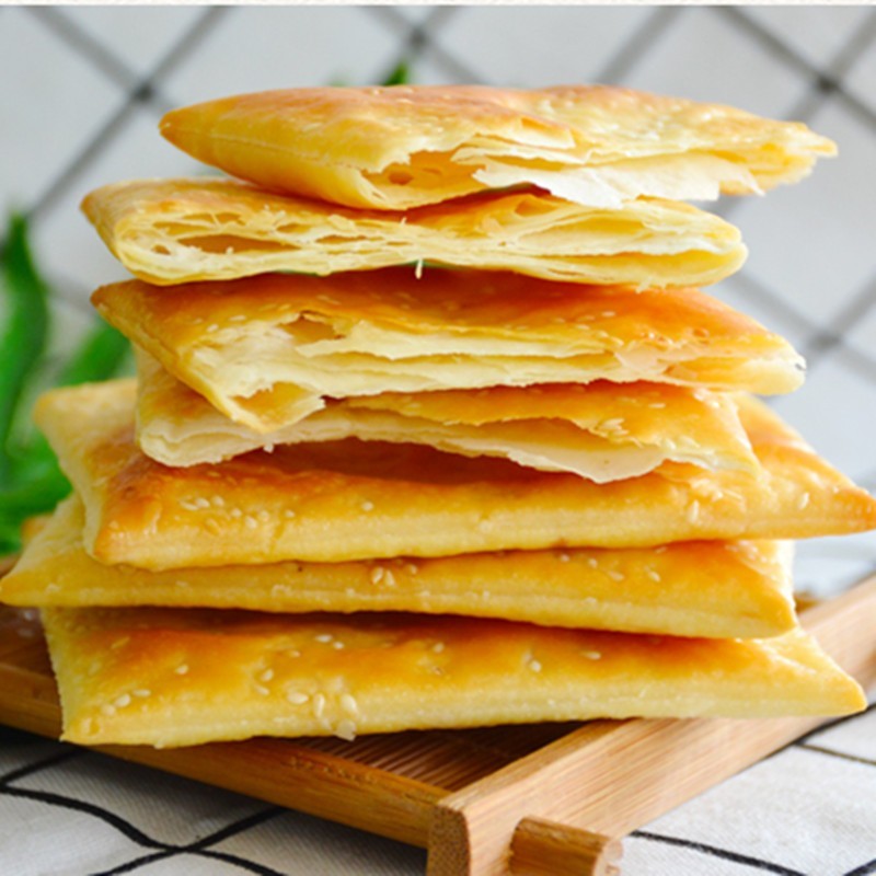 山西特产海玉缸炉饼香脆缸炉烧饼4斤整箱装早餐零食饱腹代餐饼干