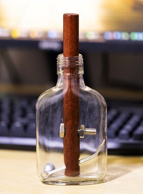 uzzl创意玻璃瓶地狱十级烧脑高智商儿童益智瓶中取棍鲁班锁