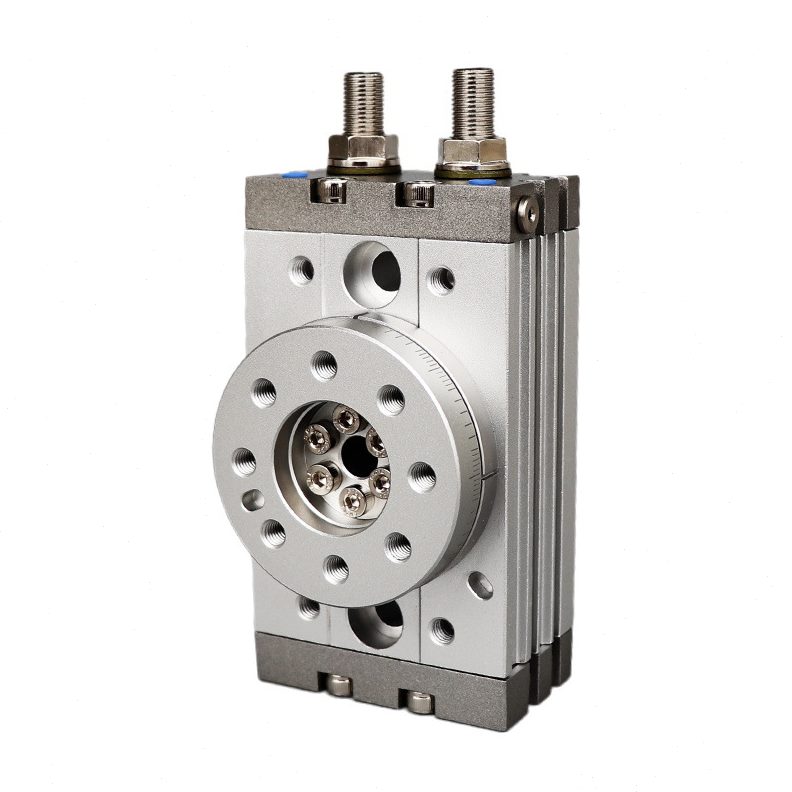 90/180度可调摆台旋转气缸齿轮MSQB/A-10/20/30/50/70/100/200A/R