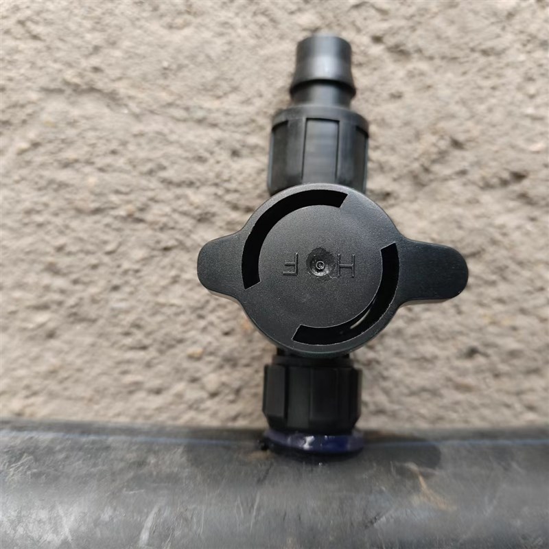 旁通1硬管定位锁母关锁母旁通滴灌接头门新款不漏水